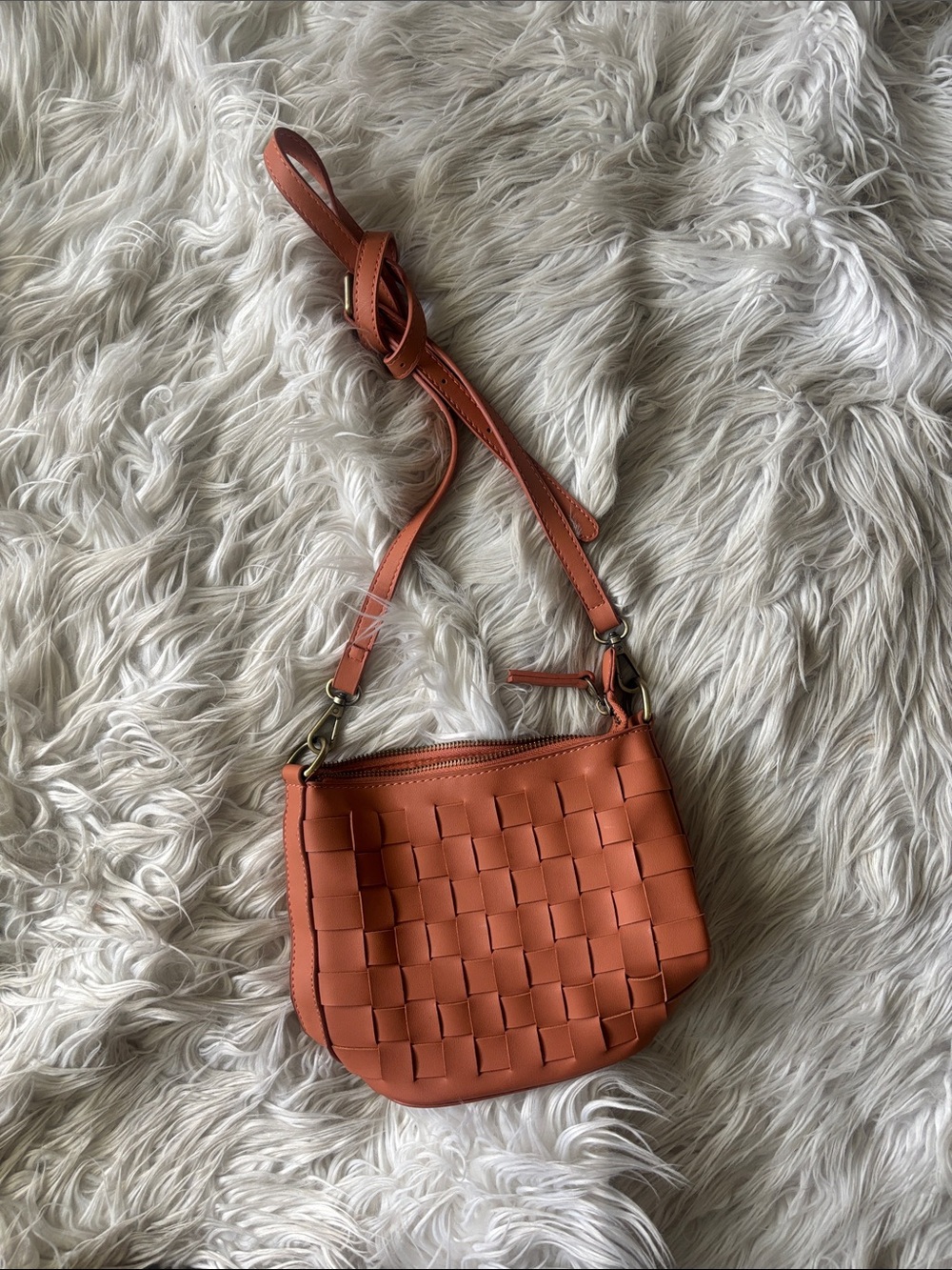Woven Crossbody Bag